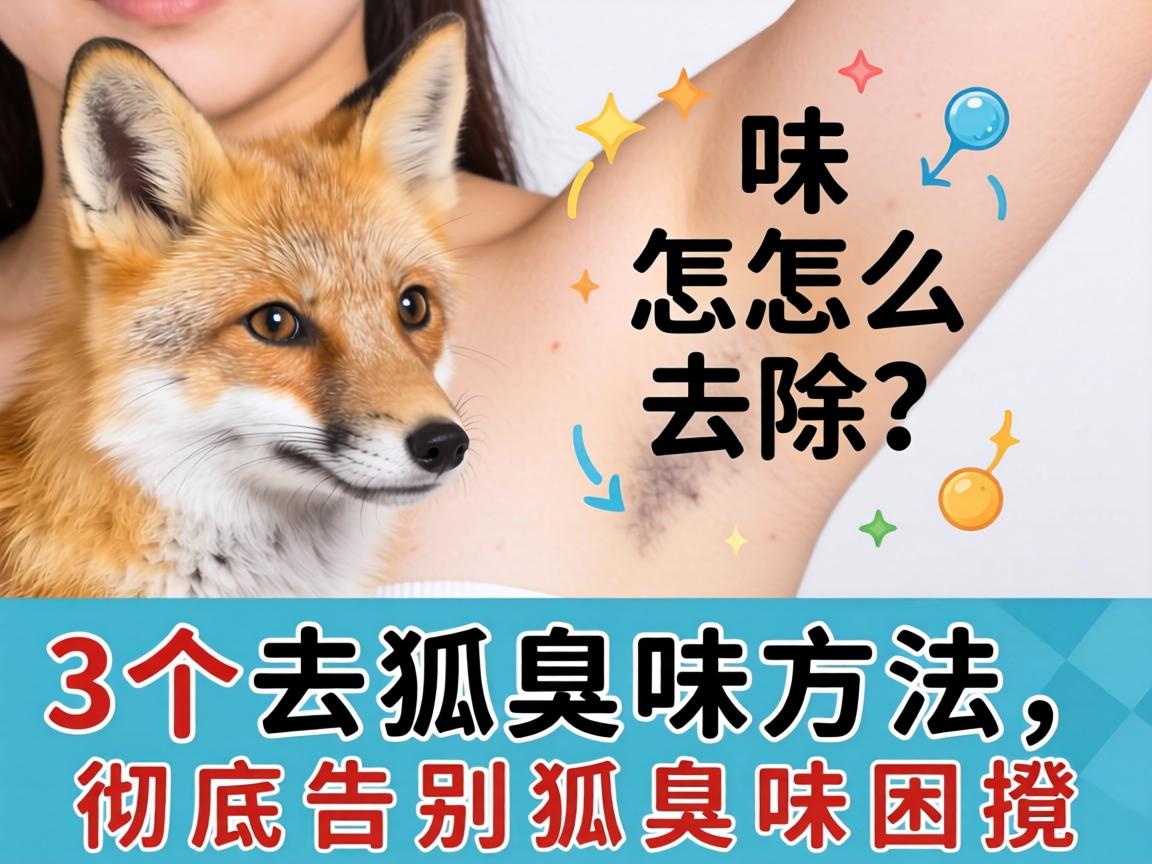 狐臭味怎么去除？这3个去狐臭味的方法，彻底告别狐臭味困扰