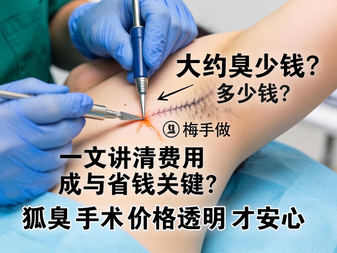 狐臭做手术大约多少钱？一文讲清费用构成与省钱关键，狐臭手术价格透明才安心