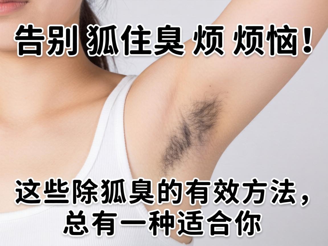 告别狐臭烦恼！这些除狐臭的有效方法，总有一种适合你