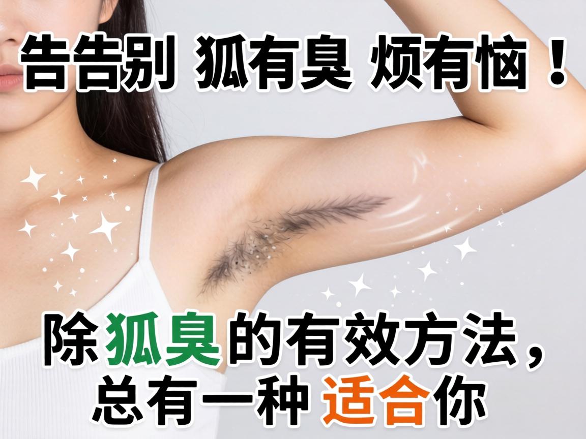 告别狐臭烦恼！这些除狐臭的有效方法，总有一种适合你