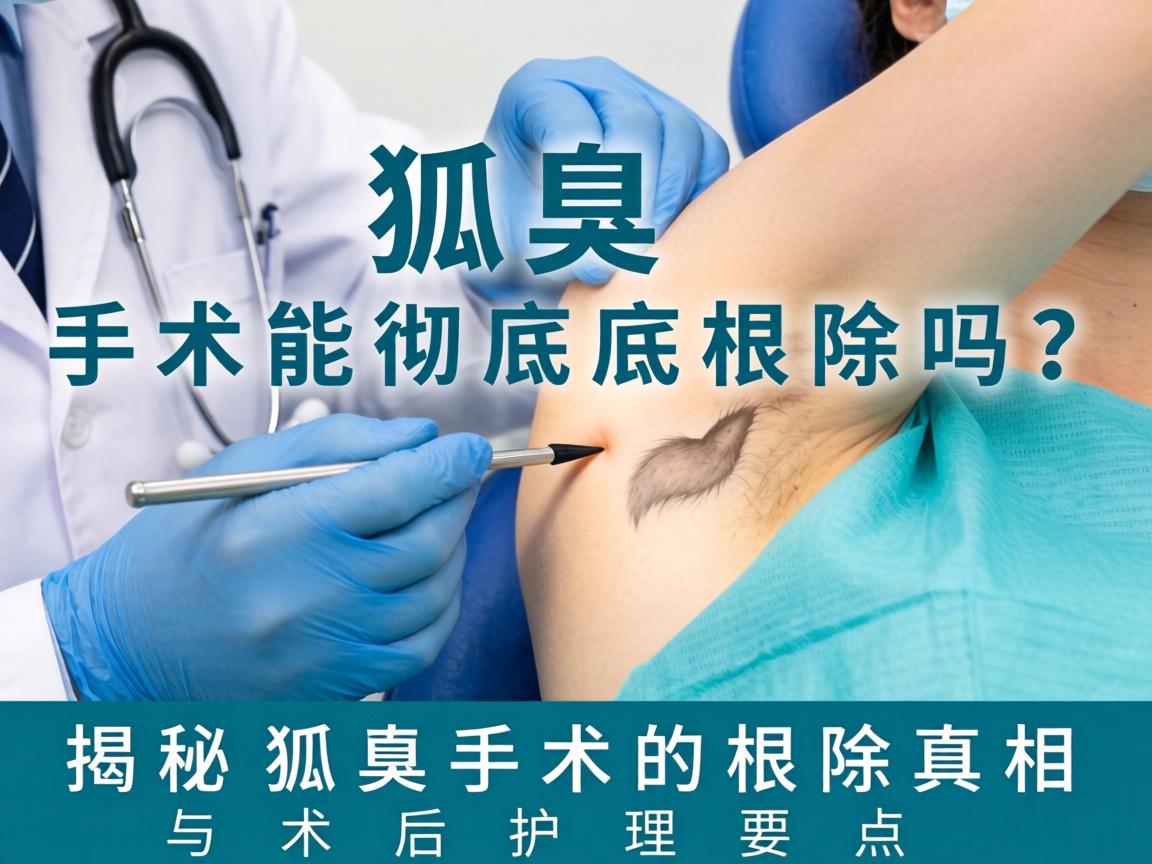 狐臭手术能彻底根除吗？医生揭秘狐臭手术的根除真相与术后护理要点