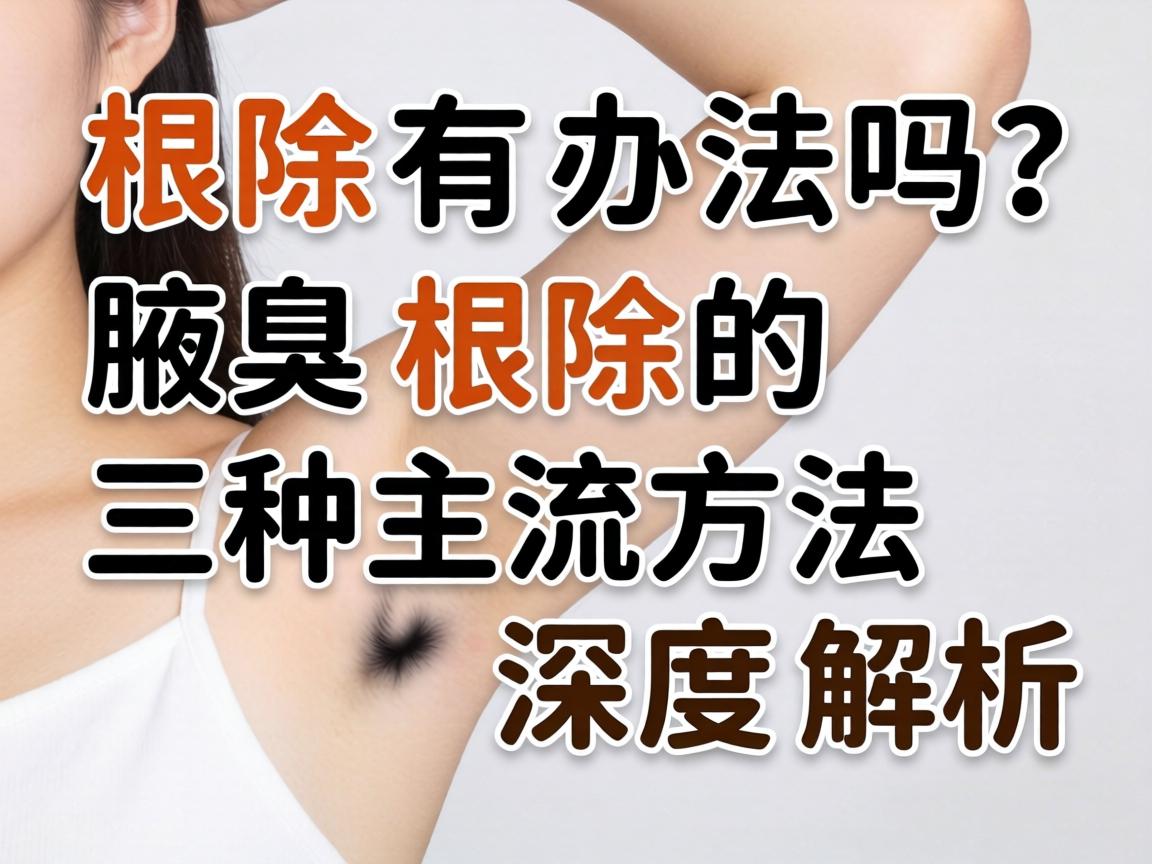 腋臭根除有办法吗？腋臭根除的三种主流方法深度解析