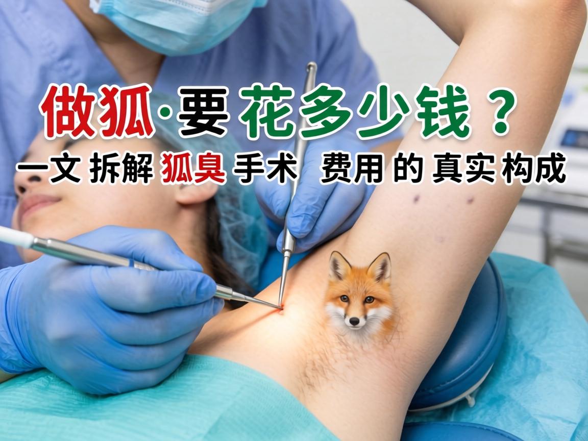 狐臭做手术要花多少钱?一文拆解狐臭手术费用的真实构成 狐臭做手术要花多少钱?一文拆解狐臭手术费用的真实构成