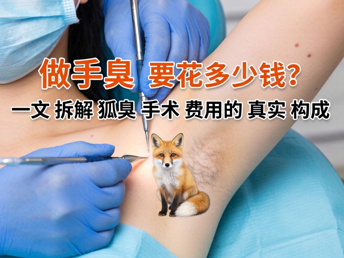 狐臭做手术要花多少钱?一文拆解狐臭手术费用的真实构成 狐臭做手术要花多少钱?一文拆解狐臭手术费用的真实构成