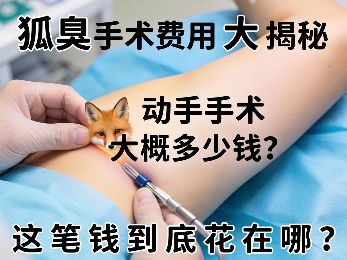 狐臭手术费用大揭秘，动手术大概多少钱？这笔钱到底花在哪？