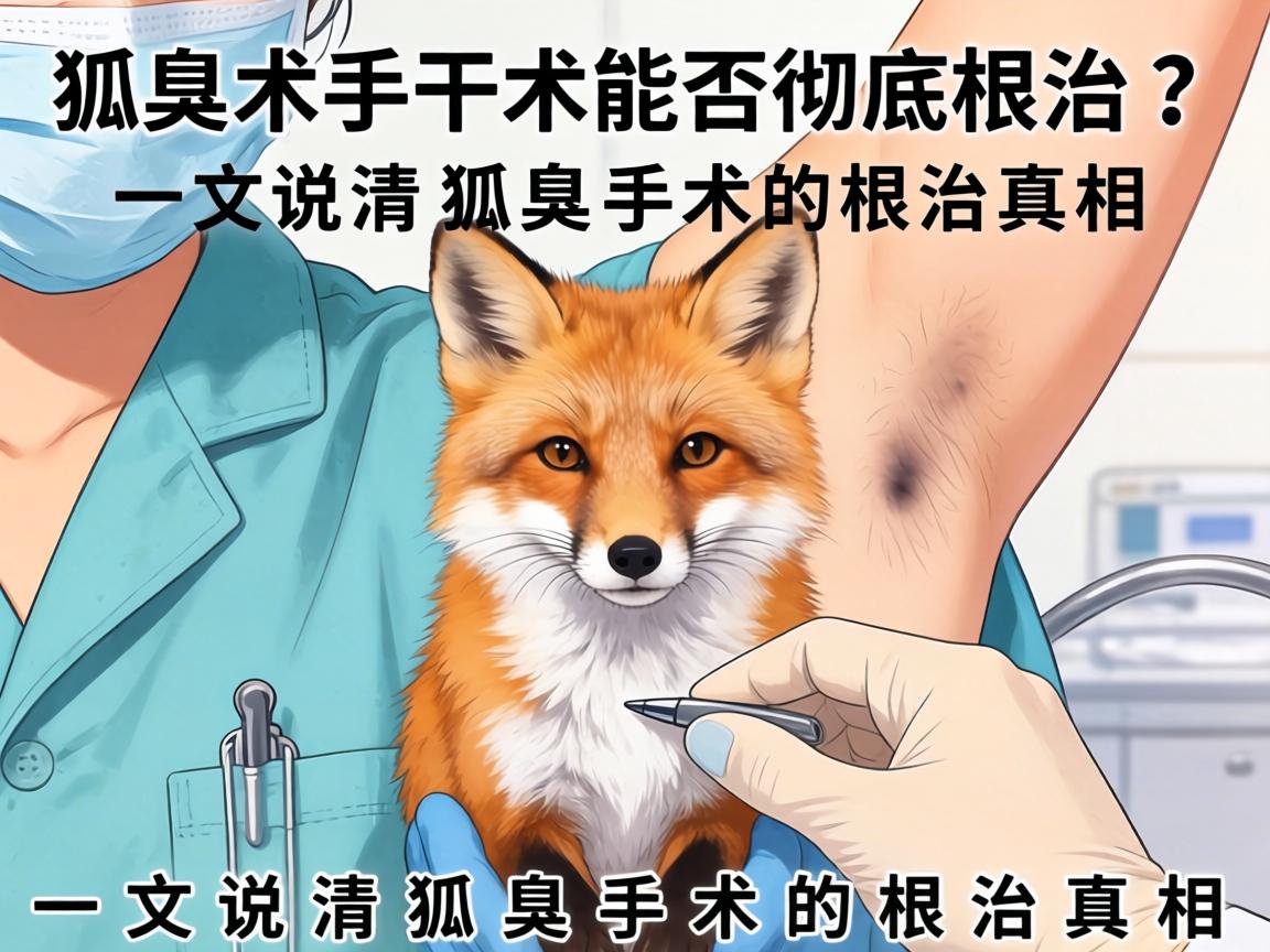狐臭手术能否彻底根治？一文说清狐臭手术的根治真相