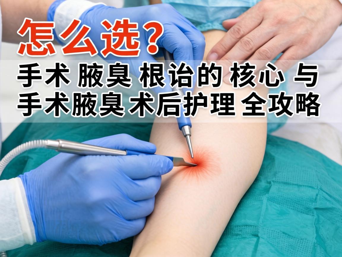 腋臭手术怎么选？手术腋臭根治的核心与手术腋臭术后护理全攻略