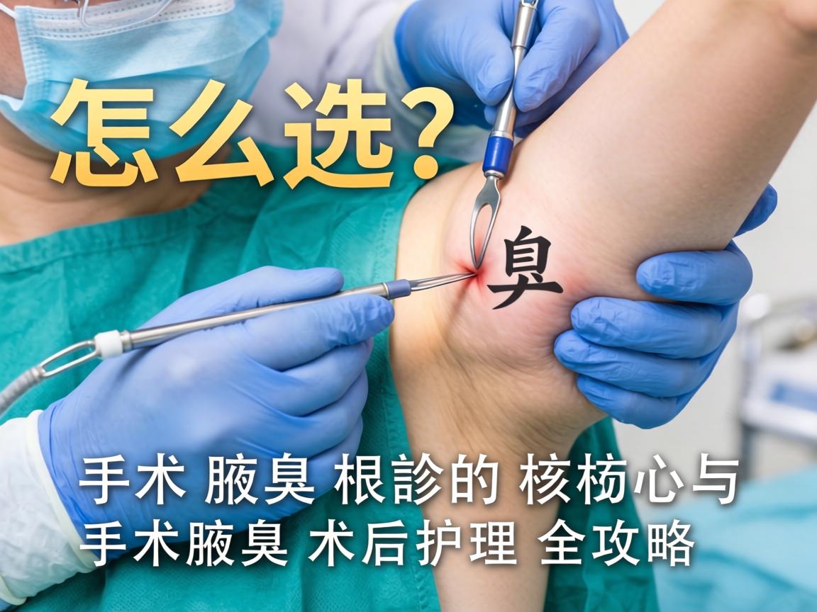 腋臭手术怎么选？手术腋臭根治的核心与手术腋臭术后护理全攻略