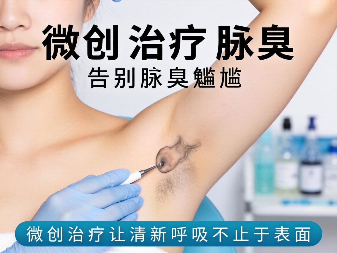 微创治疗腋臭，告别腋臭尴尬，微创治疗让清新呼吸不止于表面
