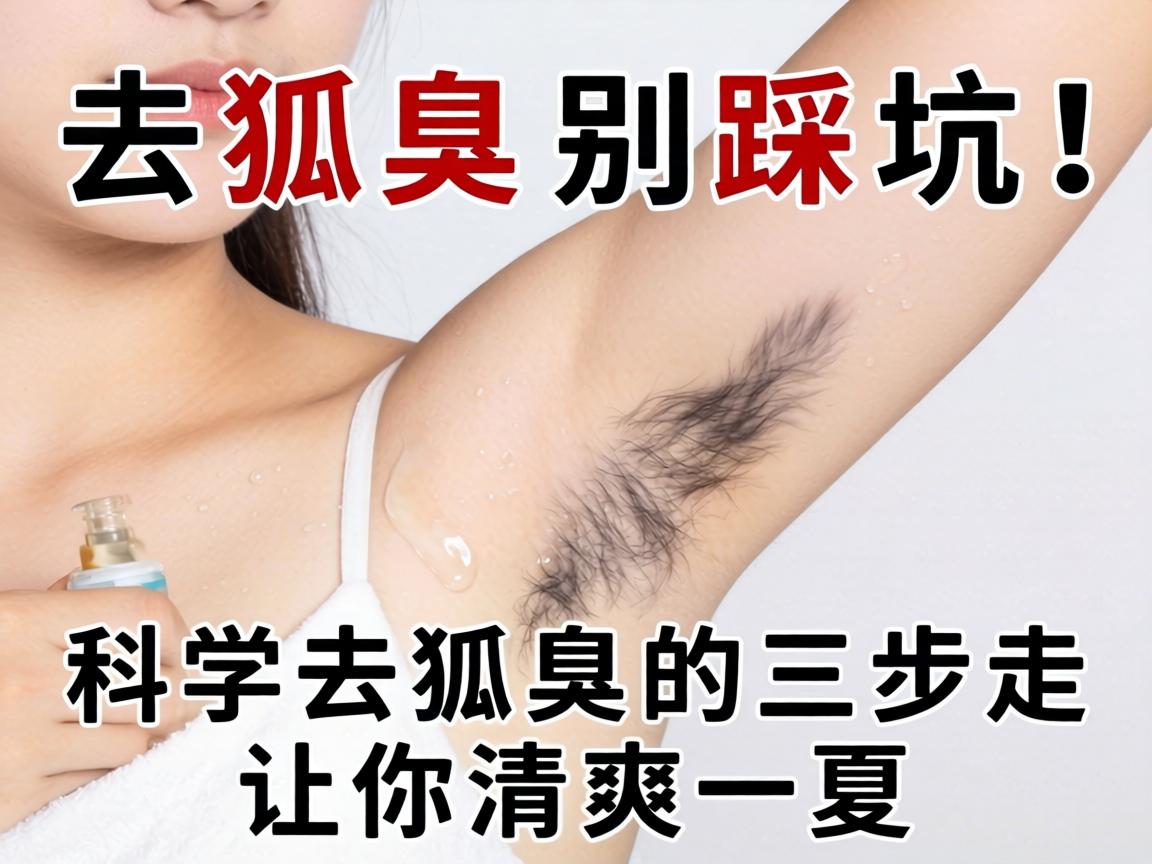 去狐臭别踩坑！科学去狐臭的三步走让你清爽一夏