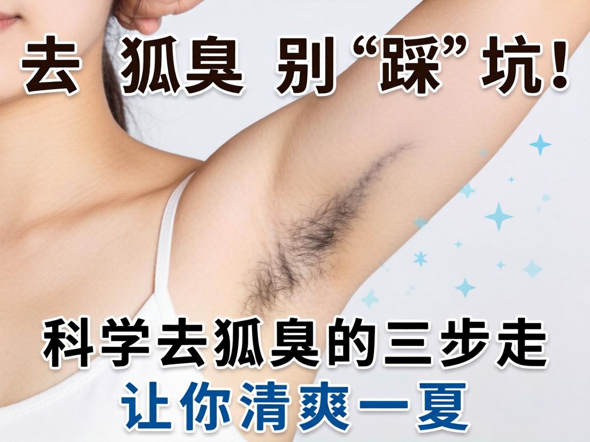 去狐臭别踩坑！科学去狐臭的三步走让你清爽一夏