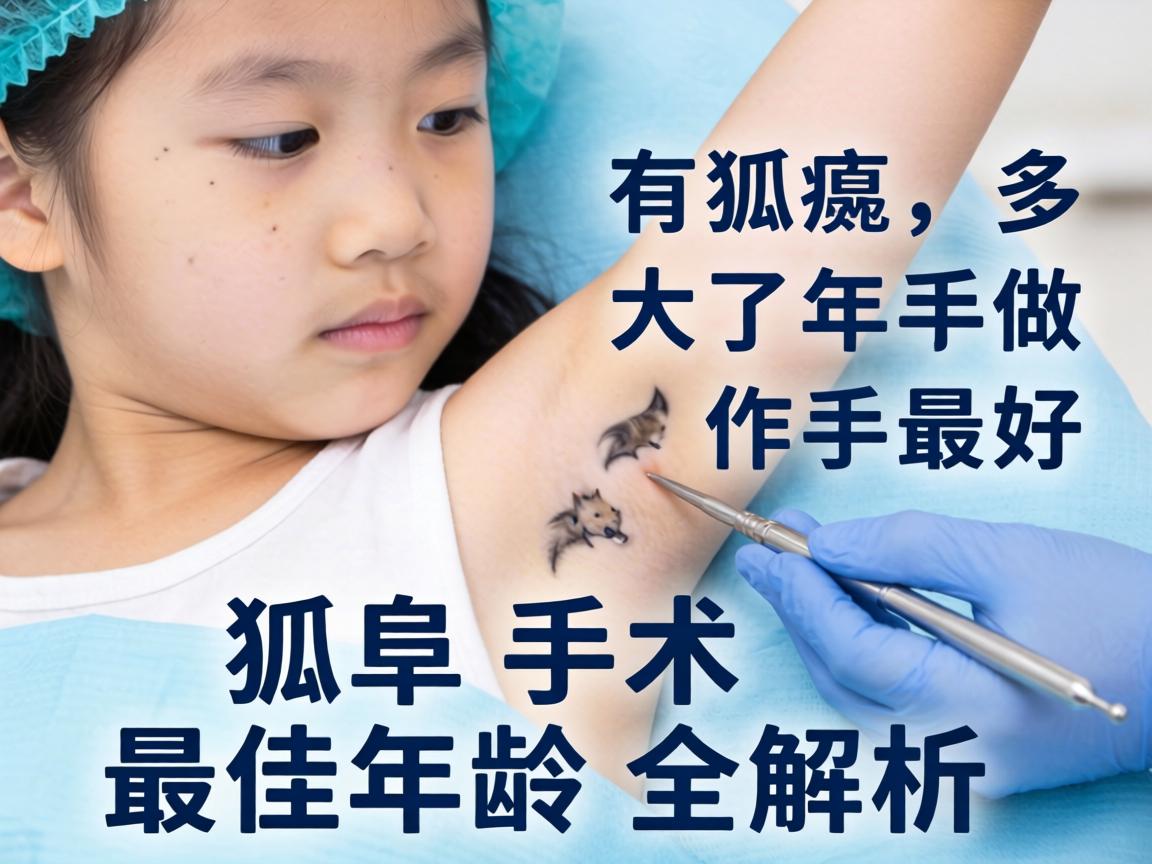 女孩有狐臭，多大年龄做手术最好？狐臭手术最佳年龄全解析