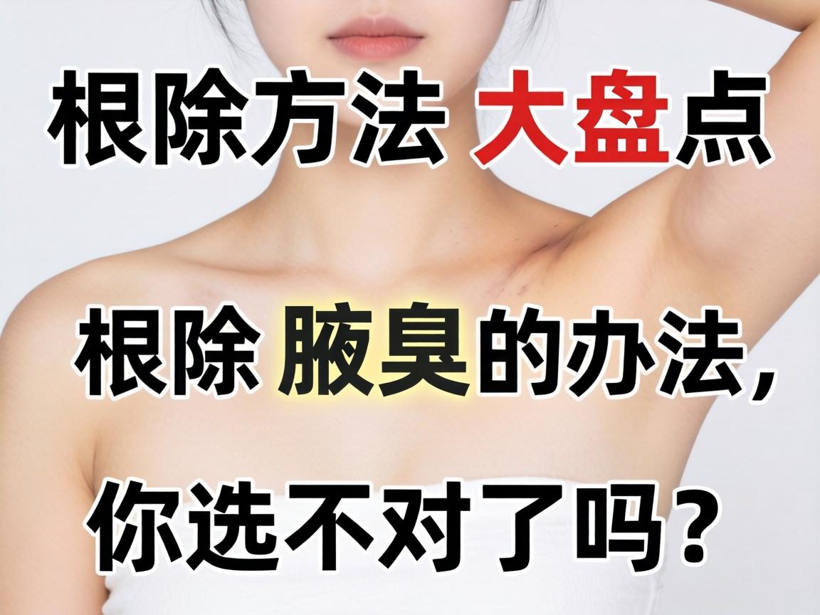 腋臭根除方法大盘点，这些根除腋臭的办法，你选对了吗？