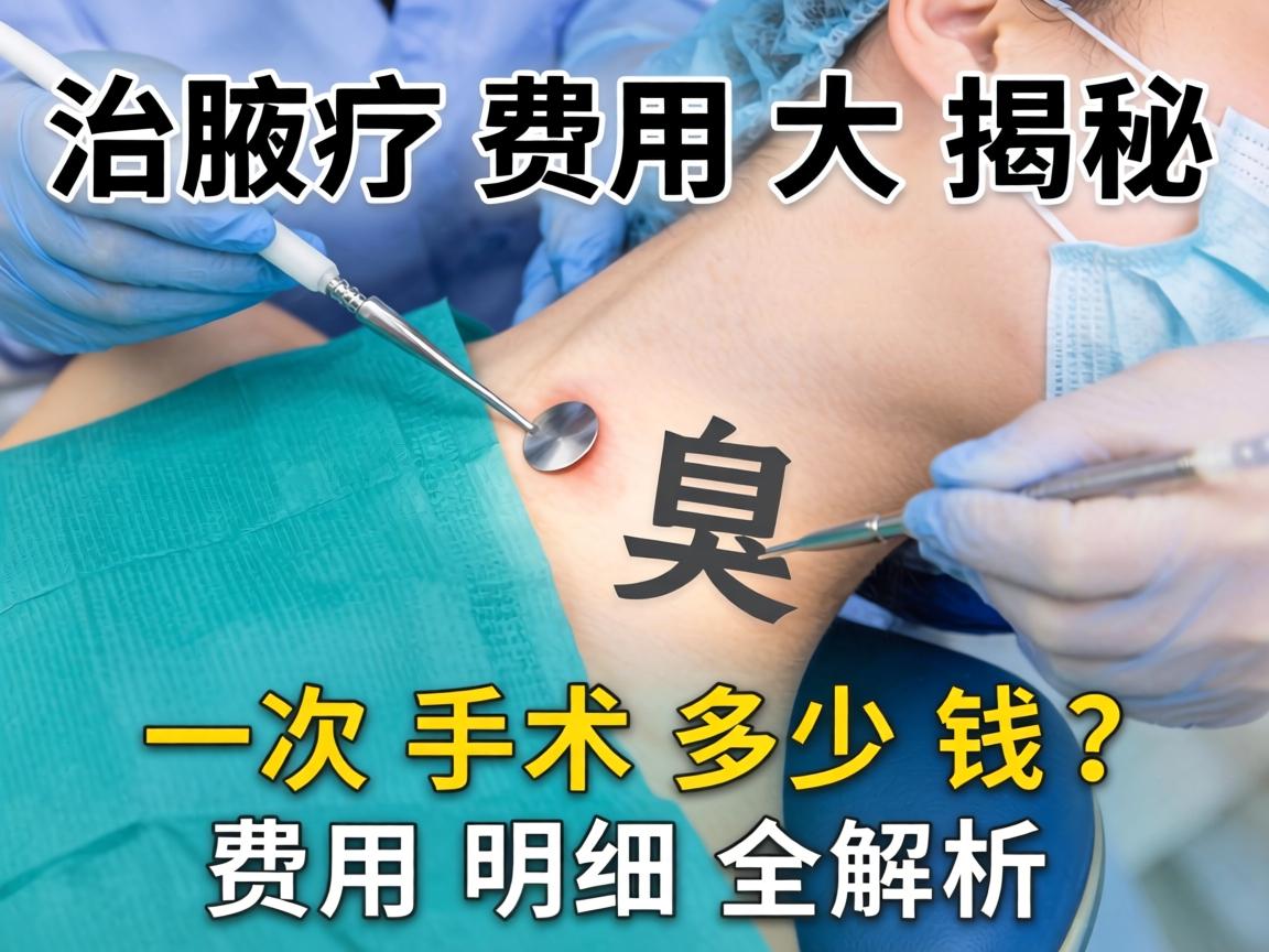 腋臭治疗费用大揭秘，一次手术多少钱？费用明细全解析