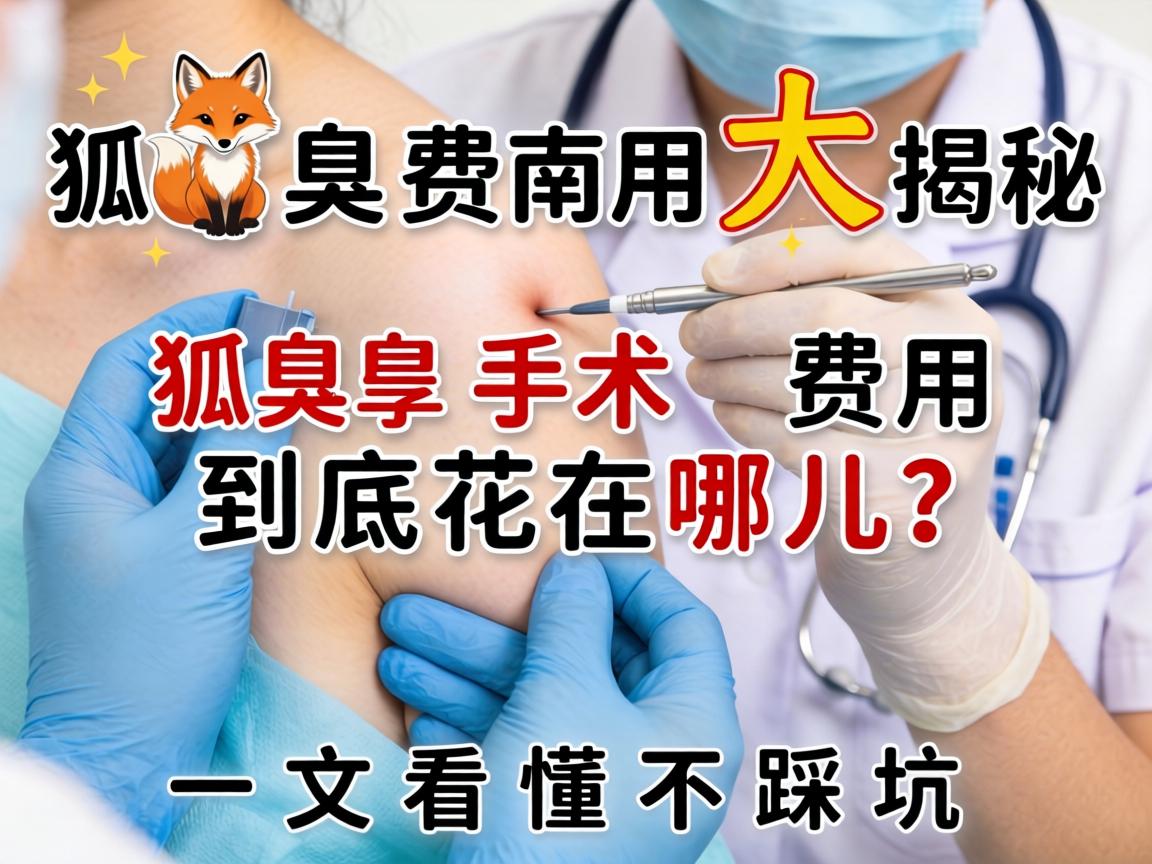 狐臭手术费用大揭秘,狐臭手术费用到底花在哪儿?一文看懂不踩坑 狐臭手术费用大揭秘,狐臭手术费用到底花在哪儿?一文看懂不踩坑