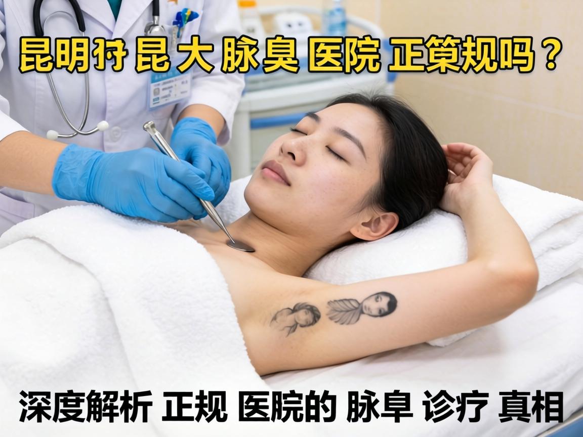 昆明昆大腋臭医院正规吗？深度解析正规医院的腋臭诊疗真相