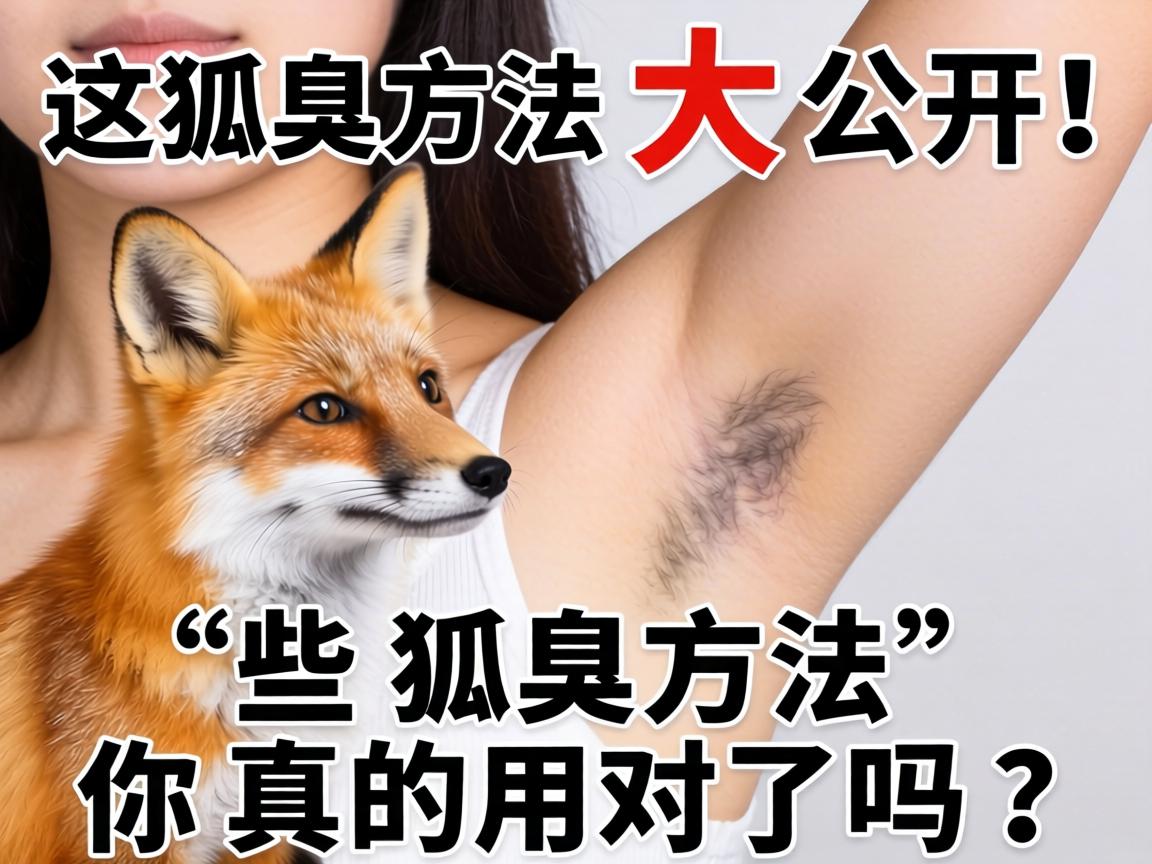 狐臭方法大公开！这些狐臭方法你真的用对了吗？