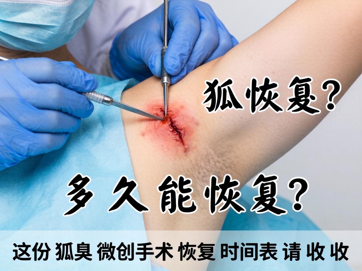狐臭微创手术后多久能恢复?这份狐臭微创手术恢复时间表请收好 狐臭微创手术后多久能恢复?这份狐臭微创手术恢复时间表请收好