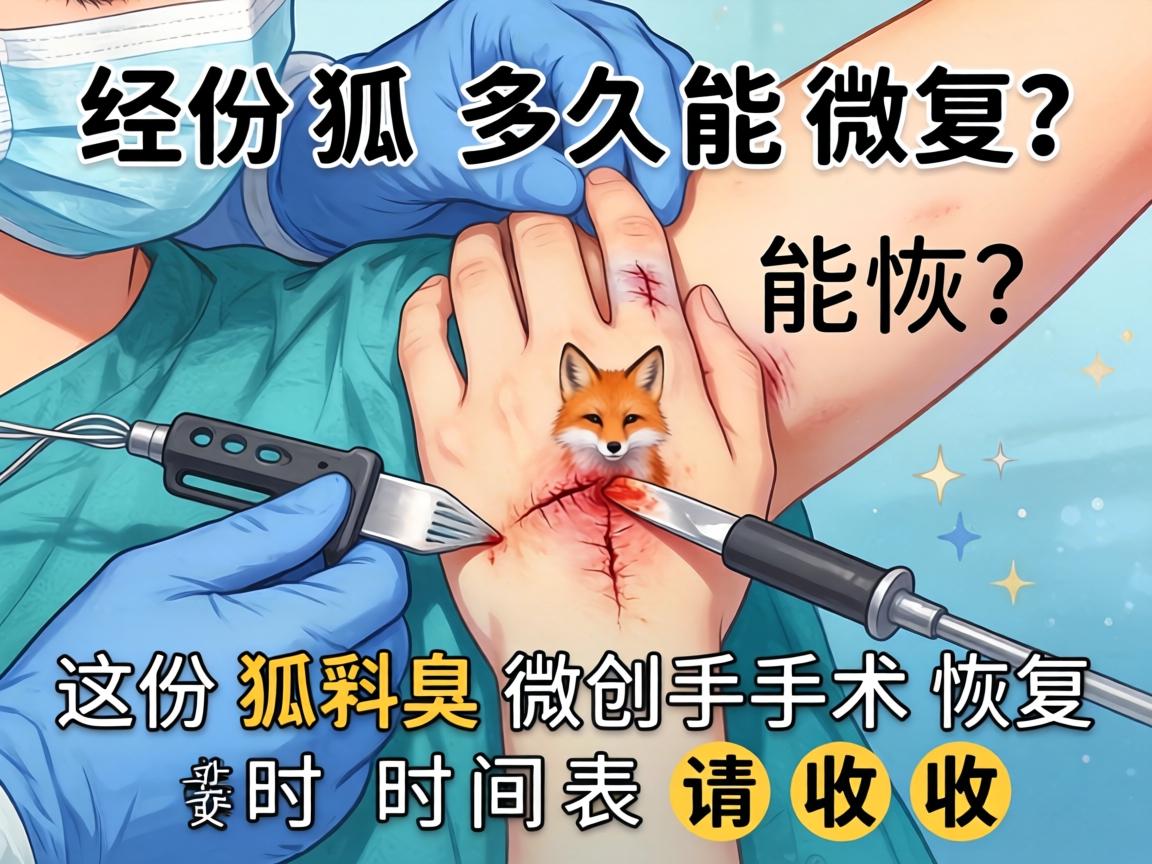 狐臭微创手术后多久能恢复?这份狐臭微创手术恢复时间表请收好 狐臭微创手术后多久能恢复?这份狐臭微创手术恢复时间表请收好