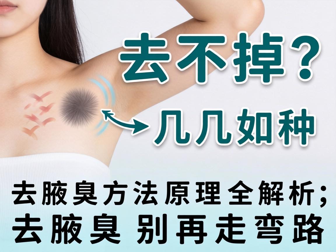 腋臭去不掉？这几种去腋臭方法原理全解析，去腋臭别再走弯路