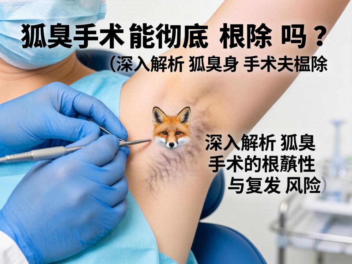 狐臭手术能彻底根除吗？深入解析狐臭手术的根治性与复发风险