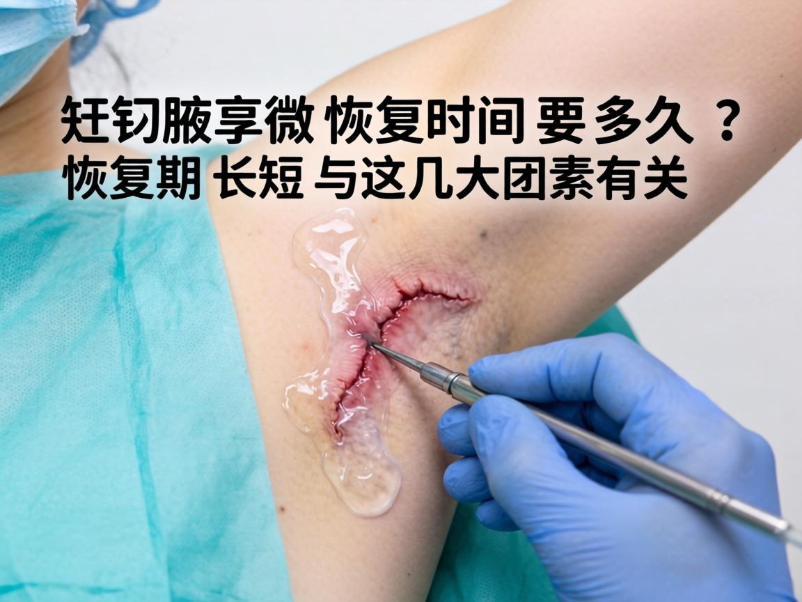 腋臭微创手术恢复时间要多久？恢复期长短与这几大因素有关
