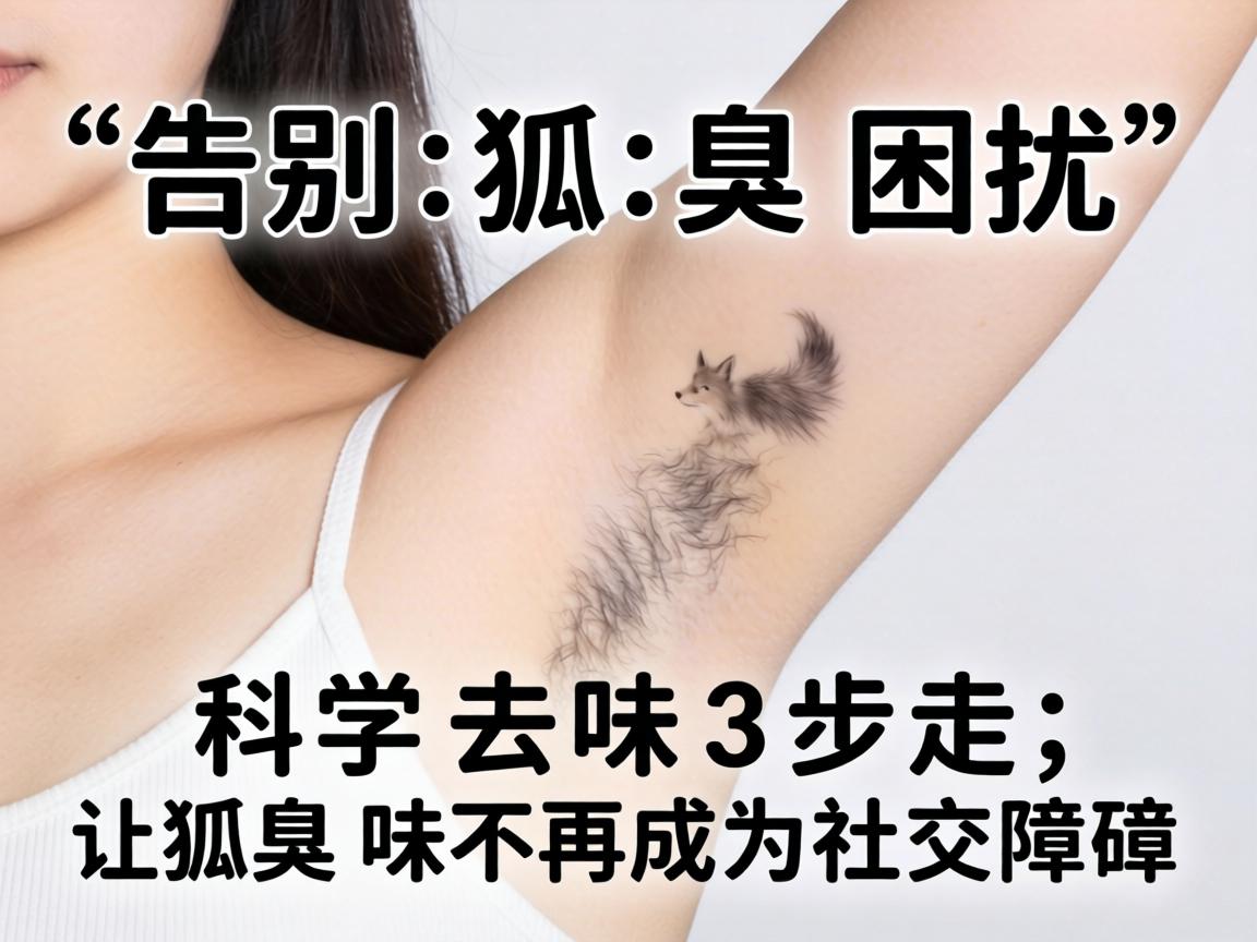 告别狐臭困扰,科学去味3步走,让狐臭味不再成为社交障碍 告别狐臭困扰,科学去味3步走,让狐臭味不再成为社交障碍