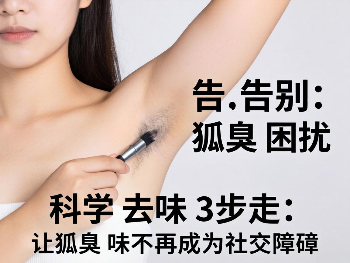 告别狐臭困扰,科学去味3步走,让狐臭味不再成为社交障碍 告别狐臭困扰,科学去味3步走,让狐臭味不再成为社交障碍