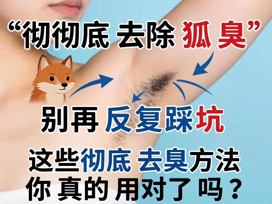 彻底去除狐臭，别再反复踩坑，这些彻底去臭方法你真的用对了吗？