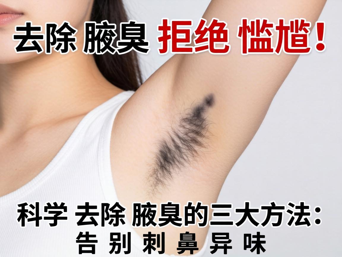 去除腋臭，拒绝尴尬！科学去除腋臭的三大方法，告别刺鼻异味
