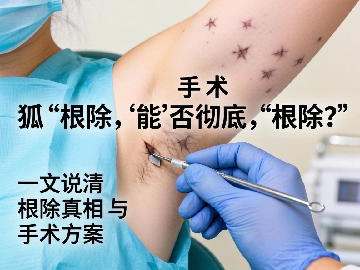 狐臭手术根除，能否彻底根除？一文说清根除真相与手术方案