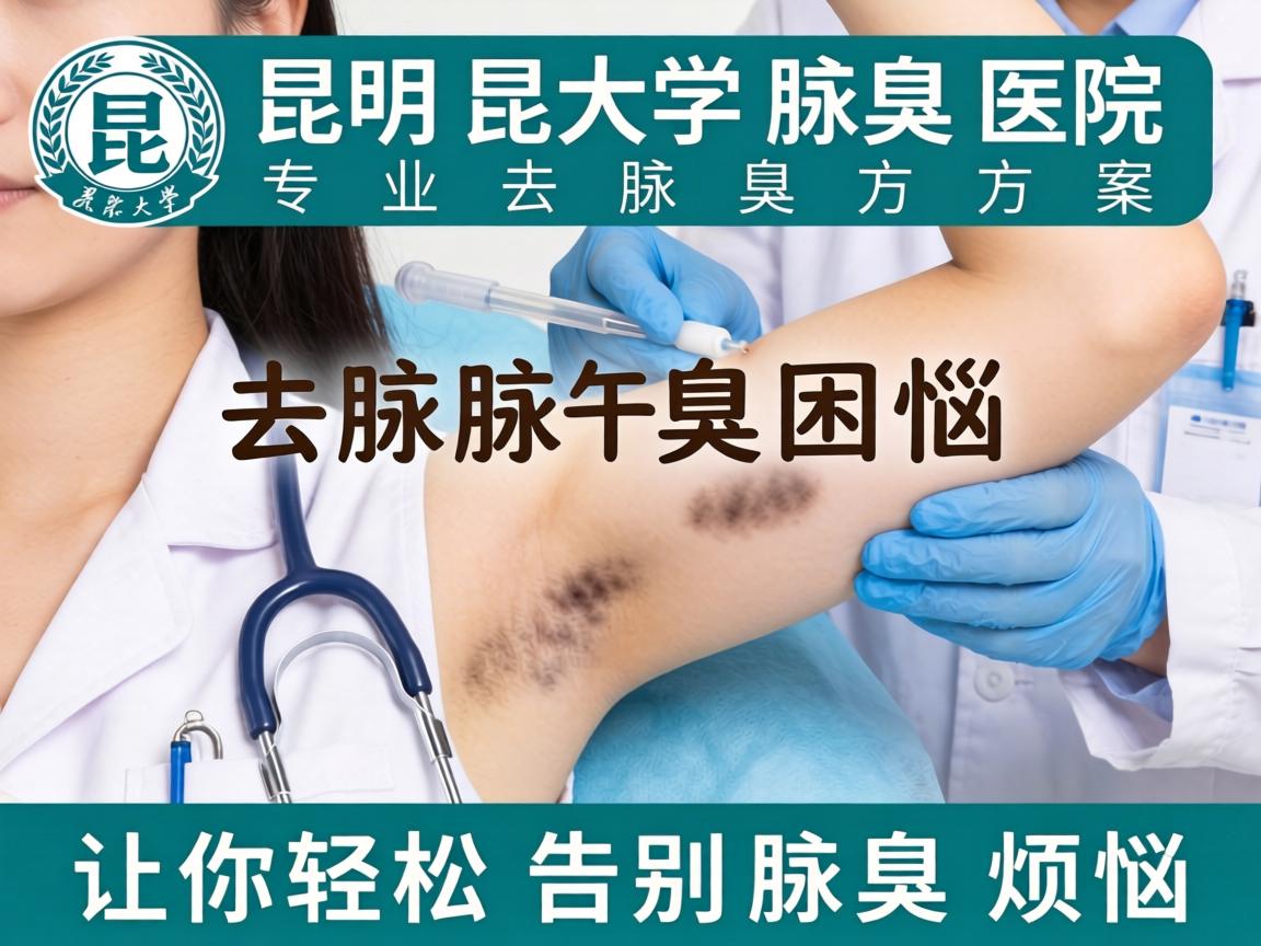 告别腋臭困扰，昆明昆大腋臭医院的专业去腋臭方案，让你轻松告别腋臭烦恼