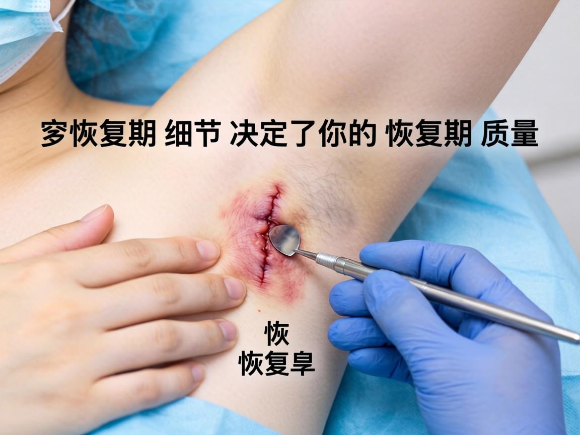 腋臭微创手术后恢复期，这些恢复期细节决定了你的恢复期质量