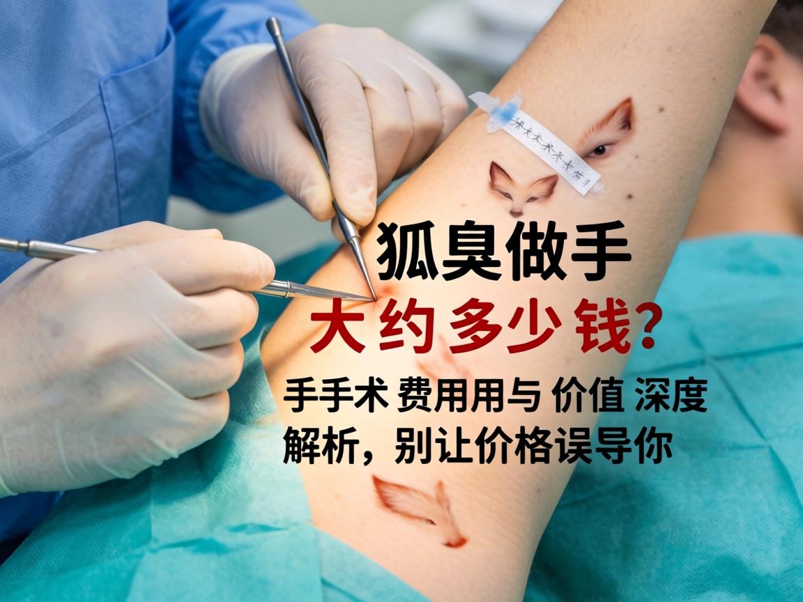 狐臭做手术大约多少钱？手术费用与价值深度解析，别让价格误导你