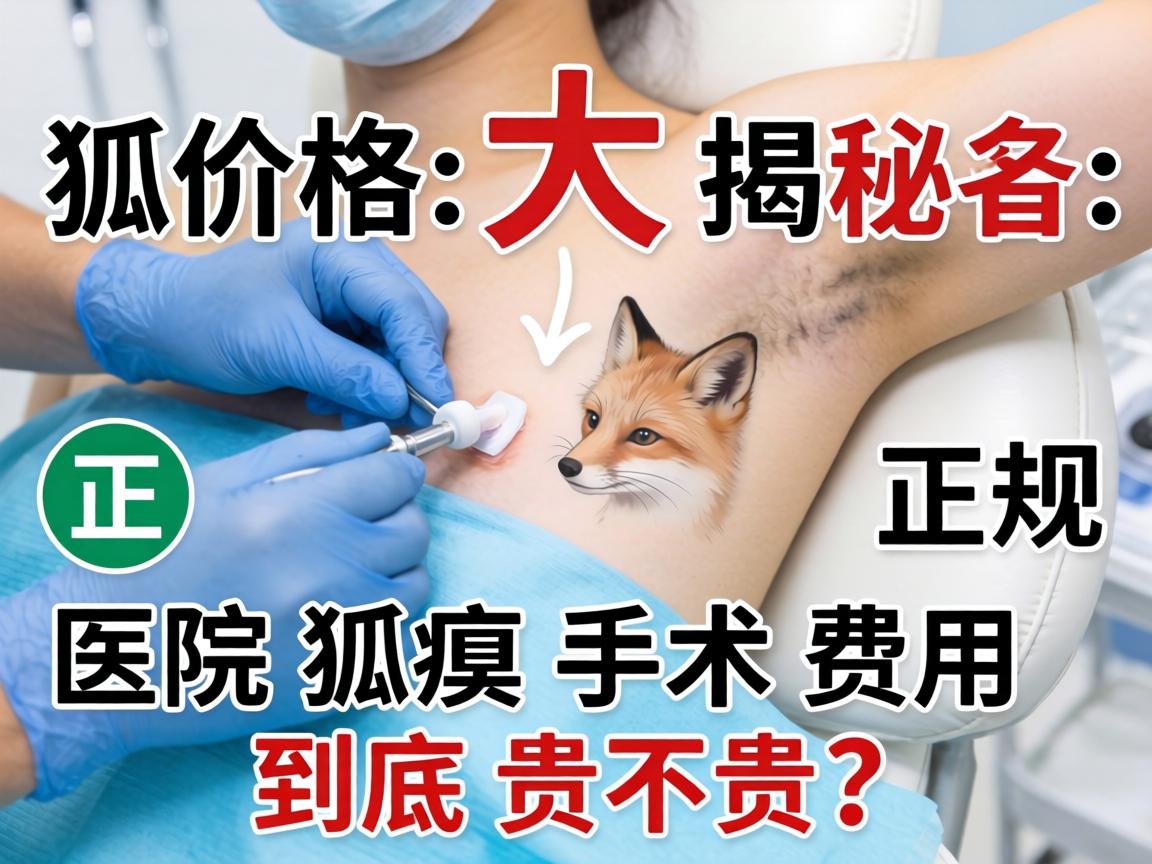 狐臭手术价格大揭秘，正规医院狐臭手术费用，到底贵不贵？