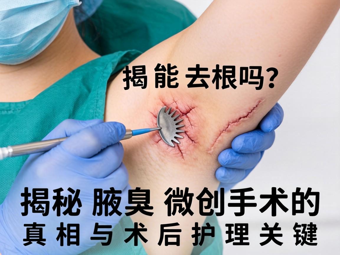 腋臭微创手术能去根吗？揭秘腋臭微创手术的真相与术后护理关键
