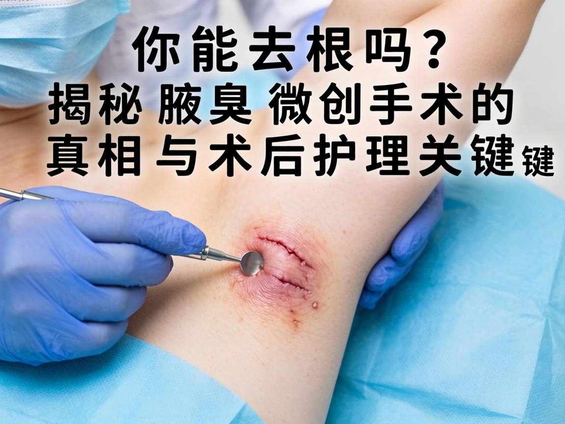 腋臭微创手术能去根吗？揭秘腋臭微创手术的真相与术后护理关键