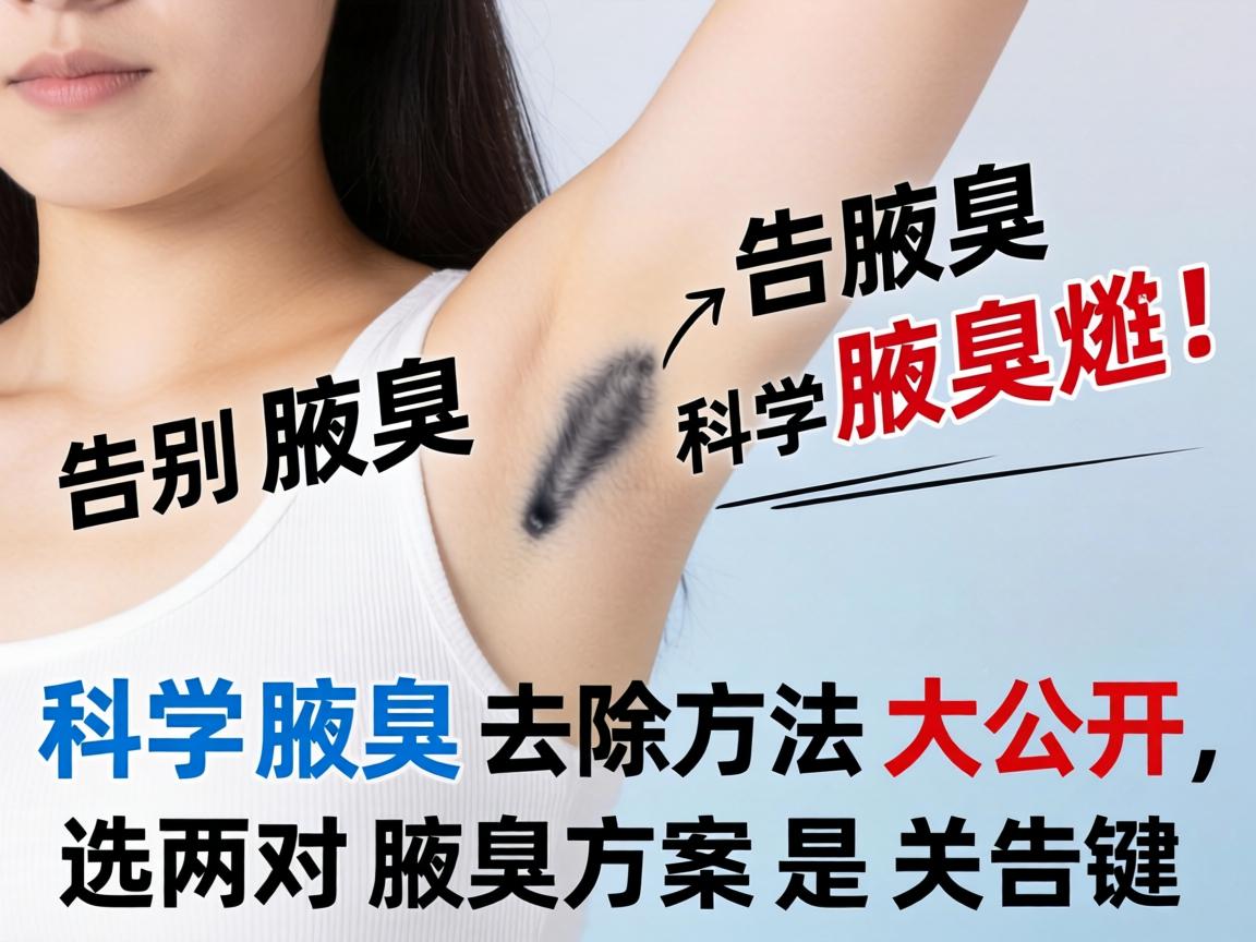 告别腋臭尴尬！科学腋臭去除方法大公开，选对腋臭方案是关键