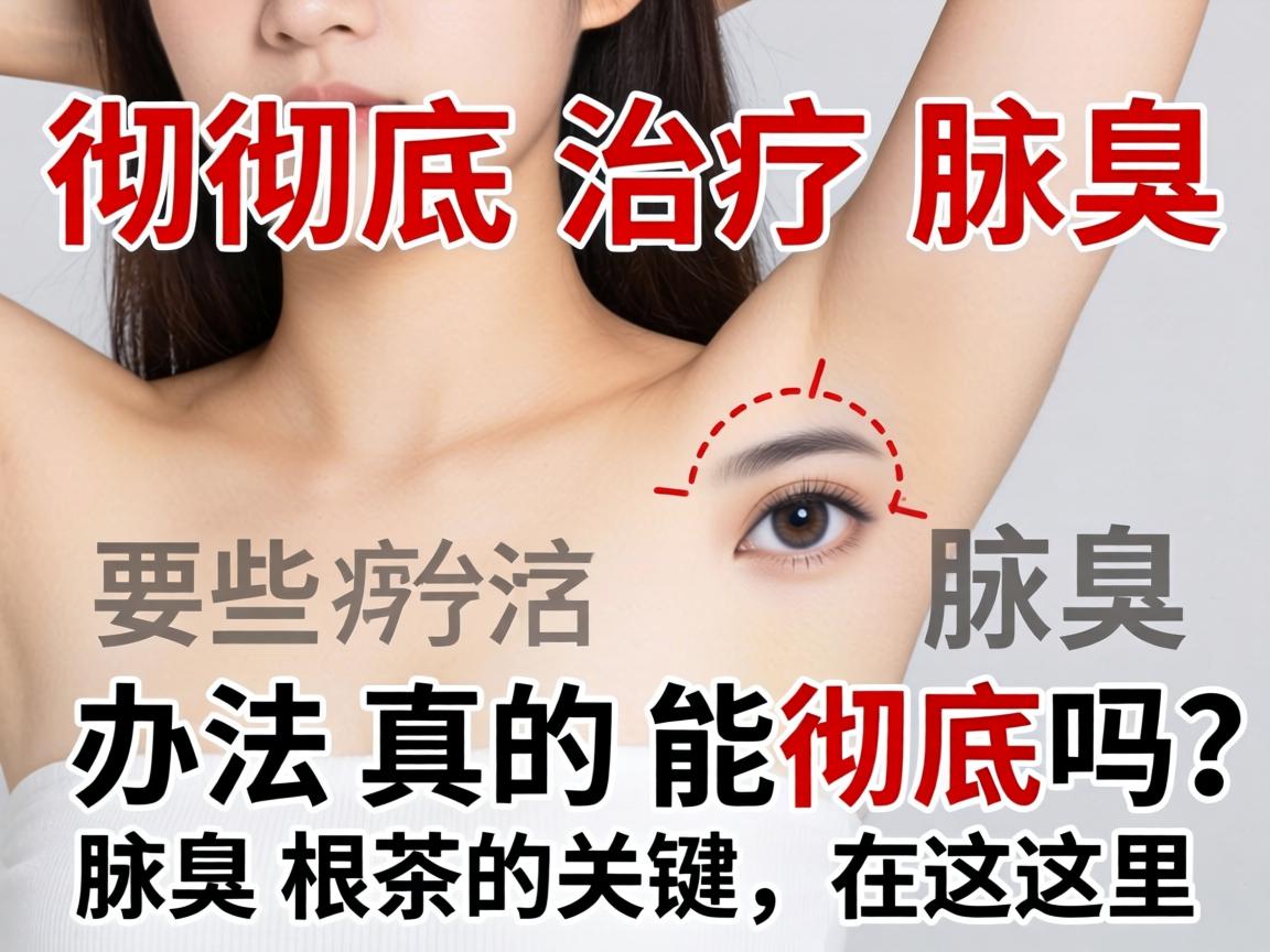 彻底治疗腋臭，这些办法真的能彻底吗？腋臭根治的关键在这里