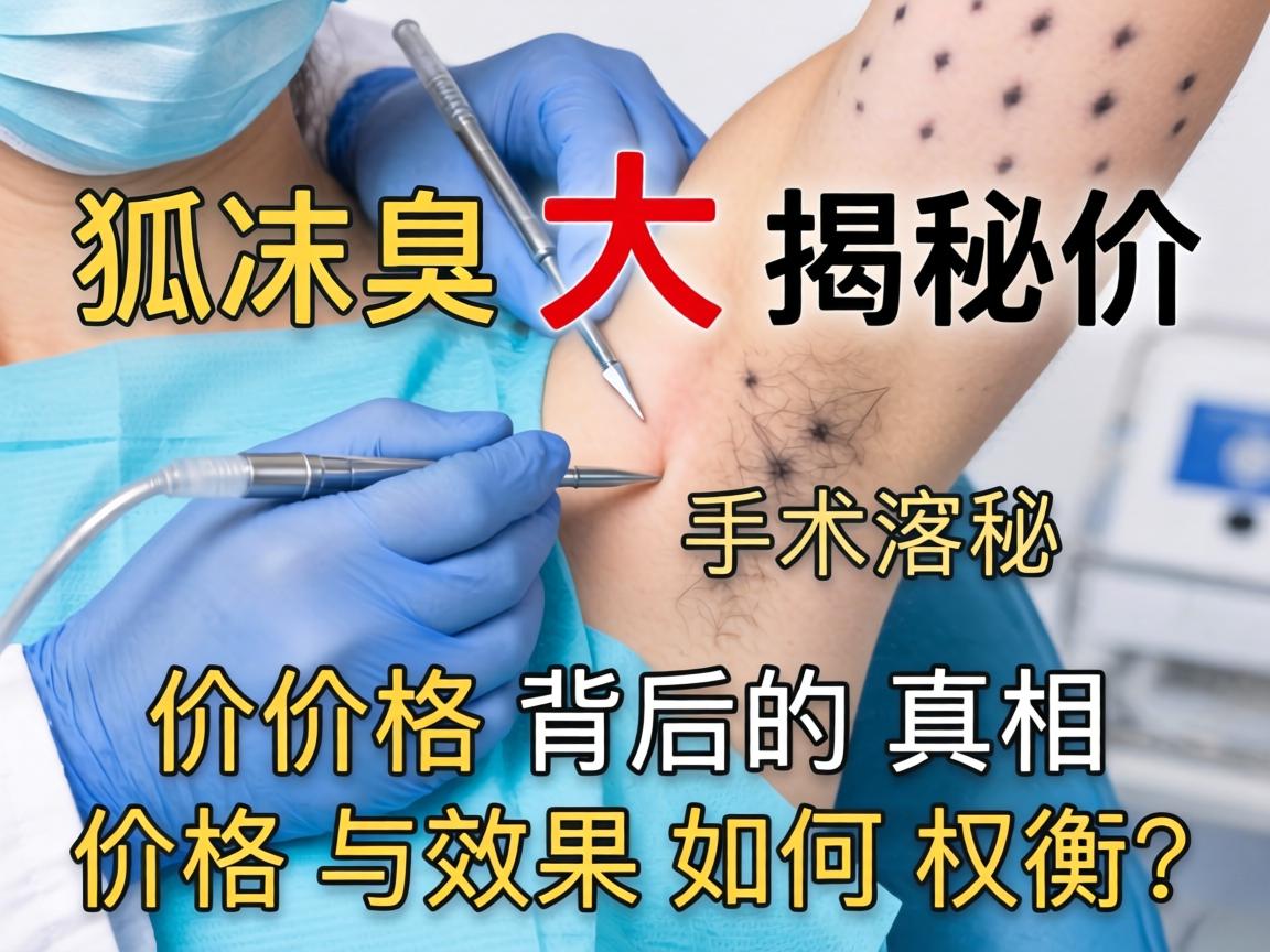 狐臭手术价格大揭秘，价格背后的真相，价格与效果如何权衡？