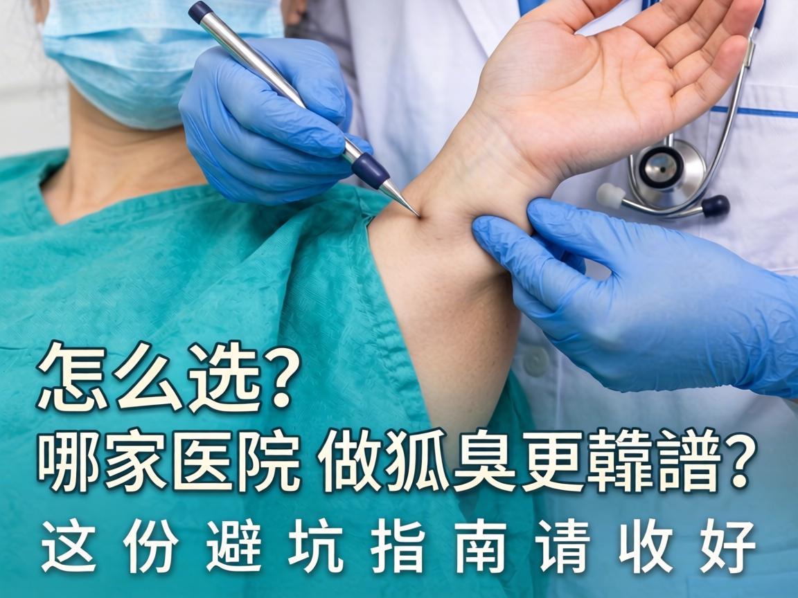 狐臭手术医院怎么选？哪家医院做狐臭更靠谱？这份避坑指南请收好