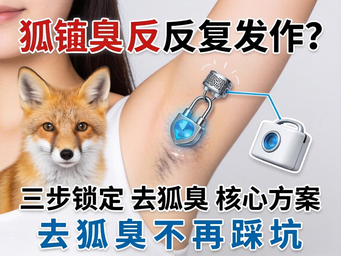 狐臭反复发作？三步锁定去狐臭核心方案，去狐臭不再踩坑