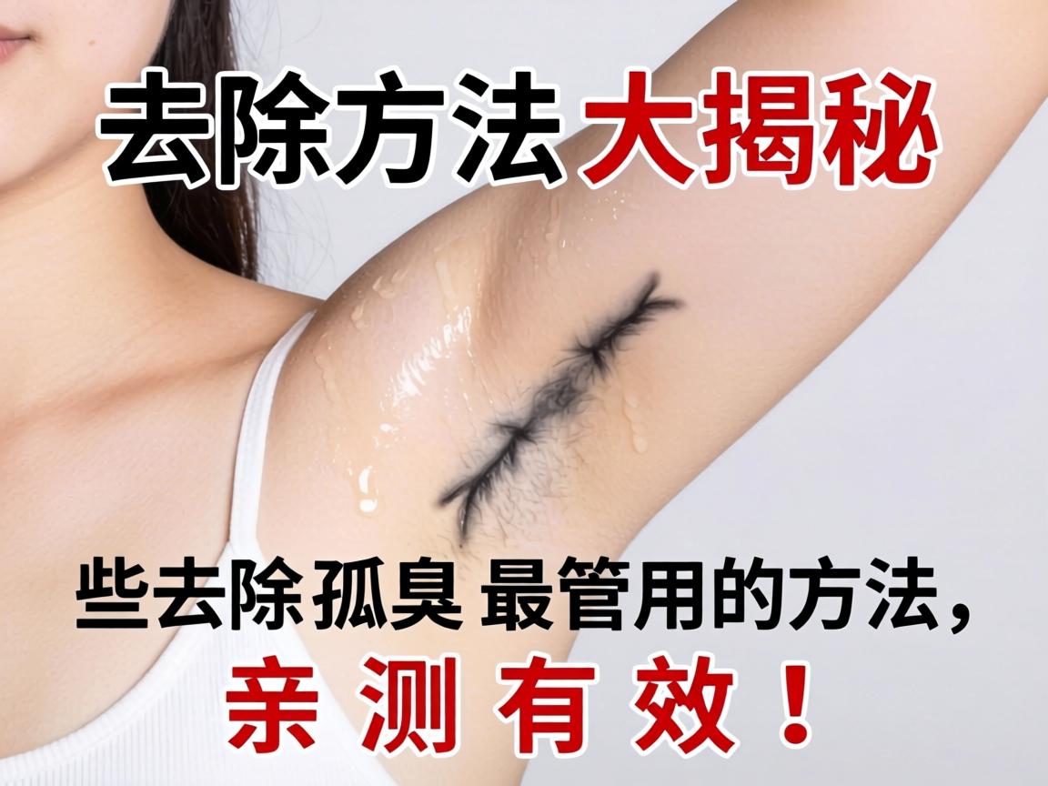 腋臭去除方法大揭秘，这些去除孤臭最管用的方法，亲测有效！