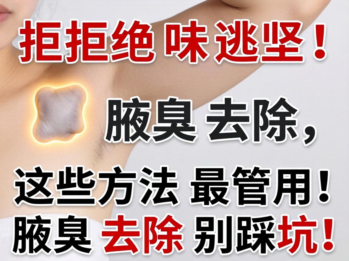 拒绝味尴尬！腋臭去除，这些方法最管用！腋臭去除别踩坑！