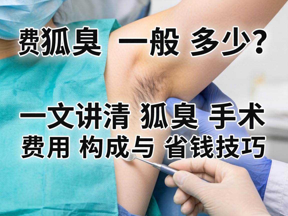 狐臭手术费用一般多少？一文讲清狐臭手术费用构成与省钱技巧