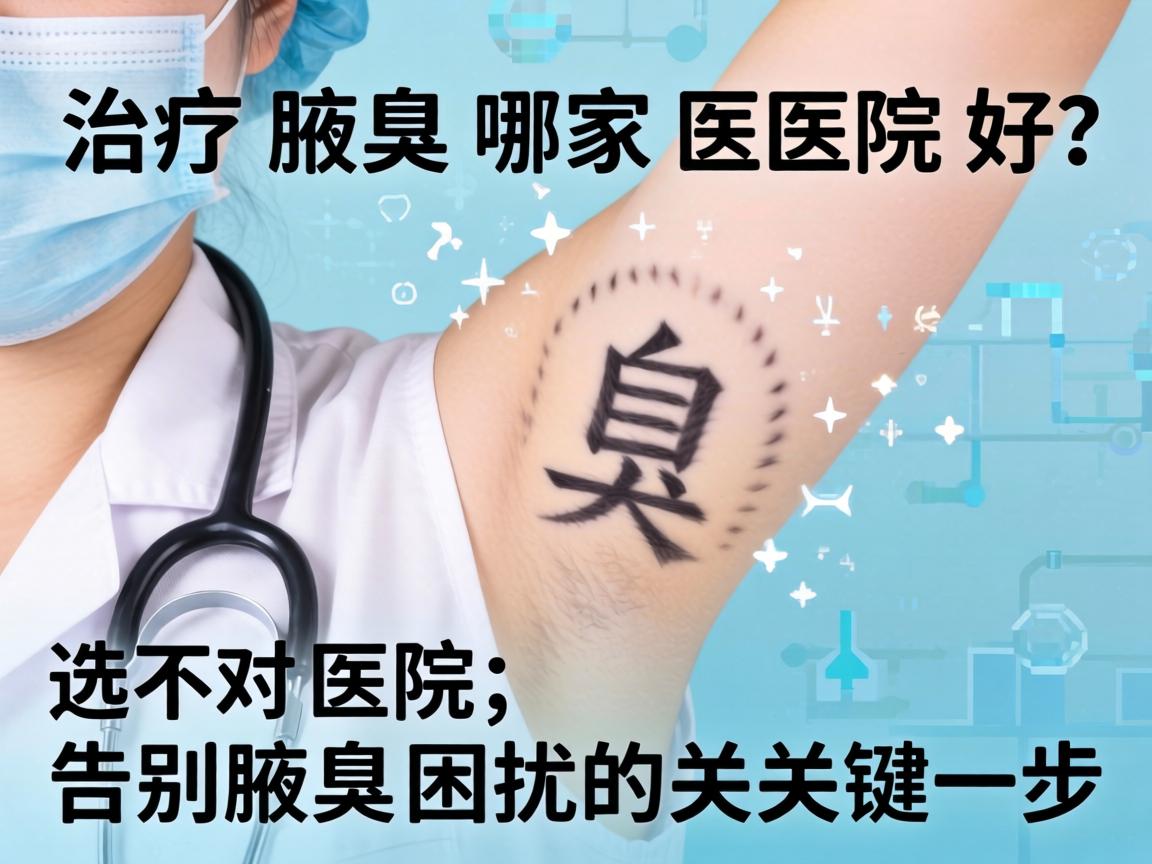 治疗腋臭哪家医院好？选对医院，告别腋臭困扰的关键一步