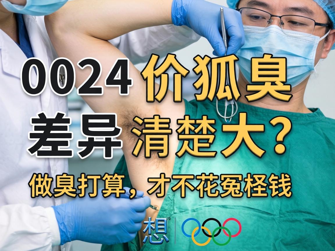 2024狐臭手术价格差异大?想清楚这些再做臭打算,才不花冤枉钱 2024狐臭手术价格差异大?想清楚这些再做臭打算,才不花冤枉钱