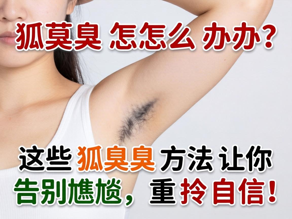 狐臭怎么办？这些狐臭方法让你告别尴尬，重拾自信！