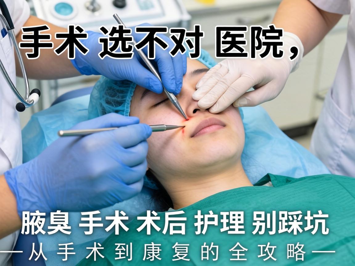 腋臭手术选对医院，腋臭手术术后护理别踩坑—从手术到康复的全攻略