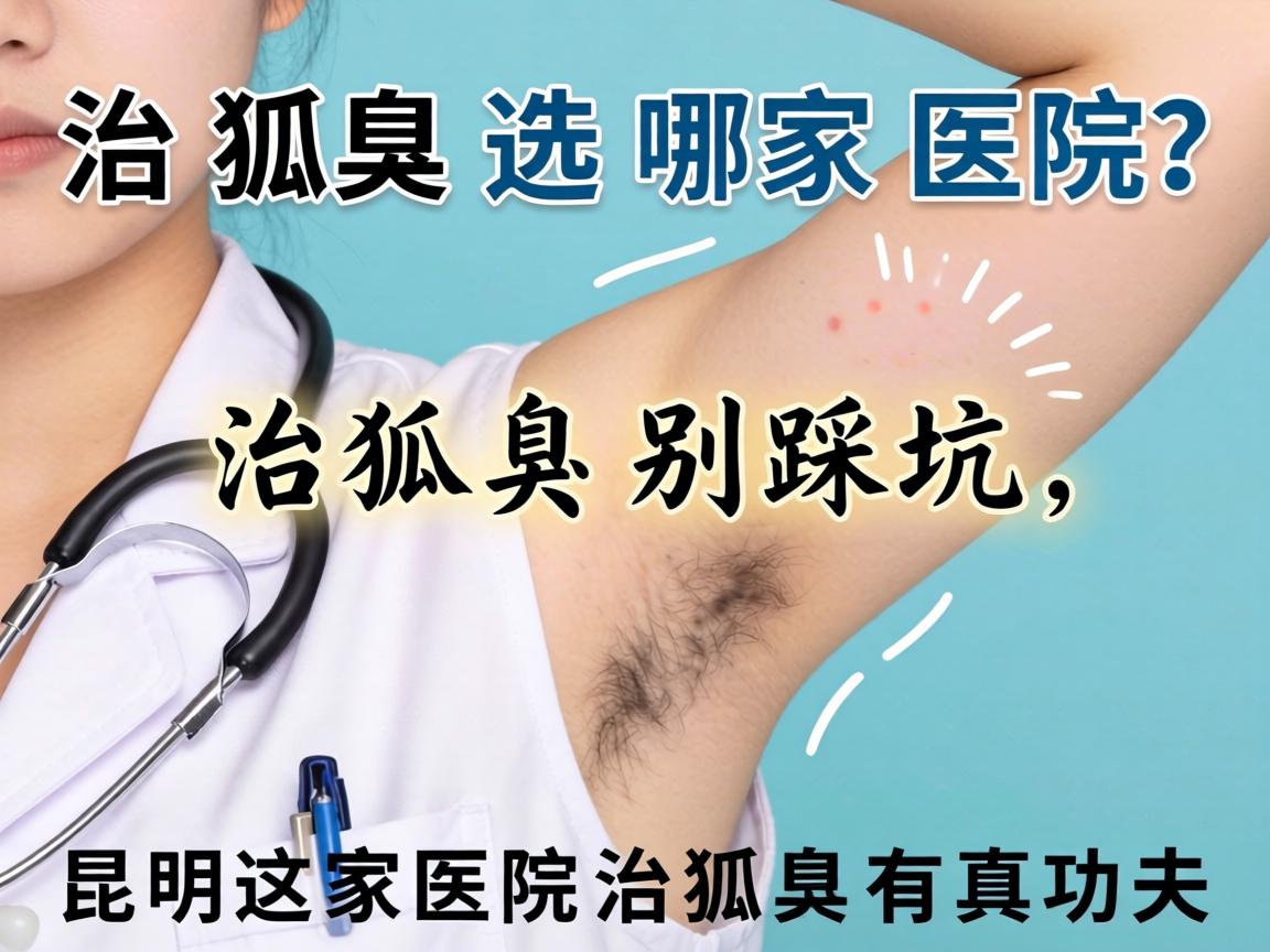 治狐臭选哪家医院？治狐臭别踩坑，昆明这家医院治狐臭有真功夫